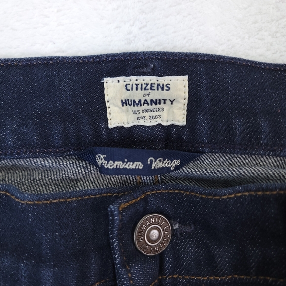 Citizens of Humanity Women Jeans Size 28 Mid Rise Bootcut blue 28x35 109670 - Picture 9 of 13